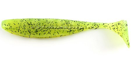  FishUp Wizzle Shad 3.0" (8) #055 - Chartreuse/Black