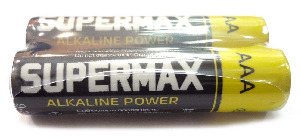  AAA Supermax Alkaline Power LR03 1.5v 2