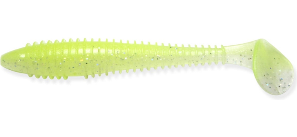  Keitech Swing Impact FAT 4.3" #484T Chartreuse Shad