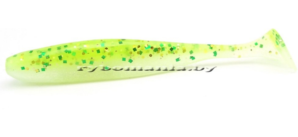  Keitech Easy Shiner 3.5" #PAL02 Lime Chart Shad