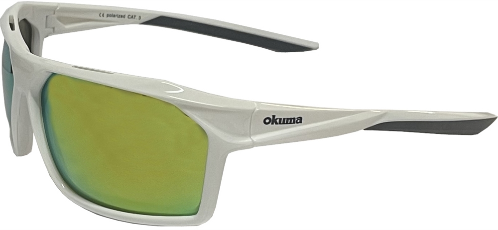  Okuma Type B Sun Glasses-Green Mirror Lens