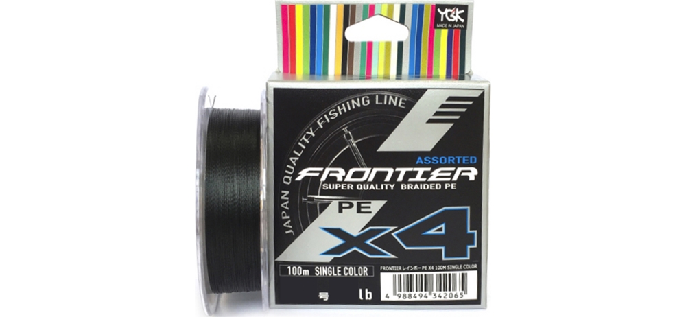  YGK Frontier Assorted x4 100m (-.) #1.5/0.205mm 15lb/6.8kg 