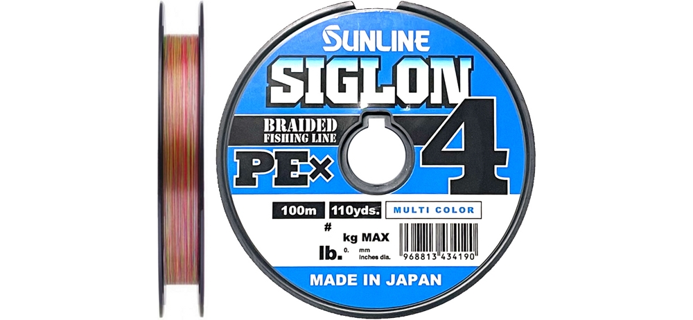  Sunline Siglon PE 4 100m (.) #0.8/0.153mm 12lb/6.0kg