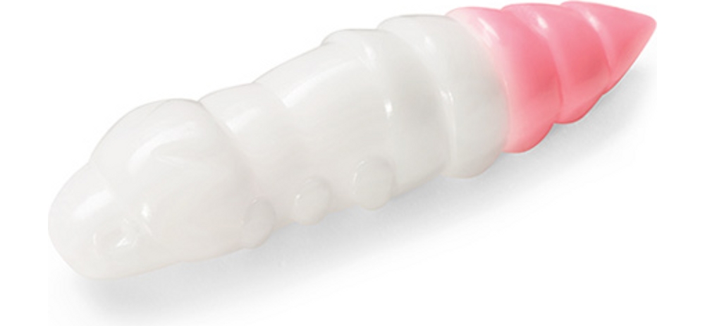  FishUp Pupa 1.5" (8  .) #132 - White/Bubble Gum