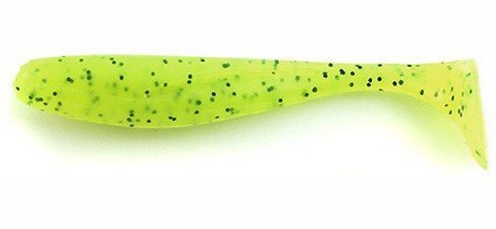  FishUp Wizzle Shad 2.0" (10) #026 - Flo Chartreuse/Green