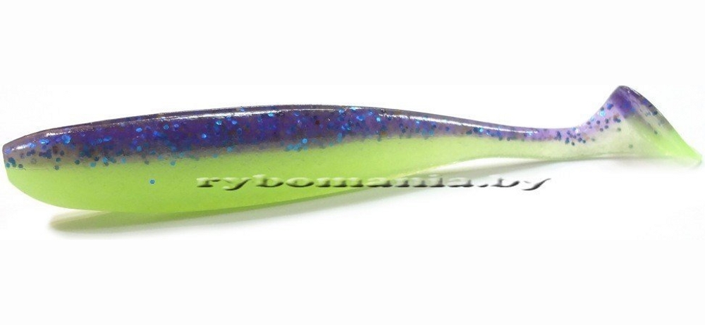  Keitech Easy Shiner 3.5" #PAL06T Violet Lime Belly