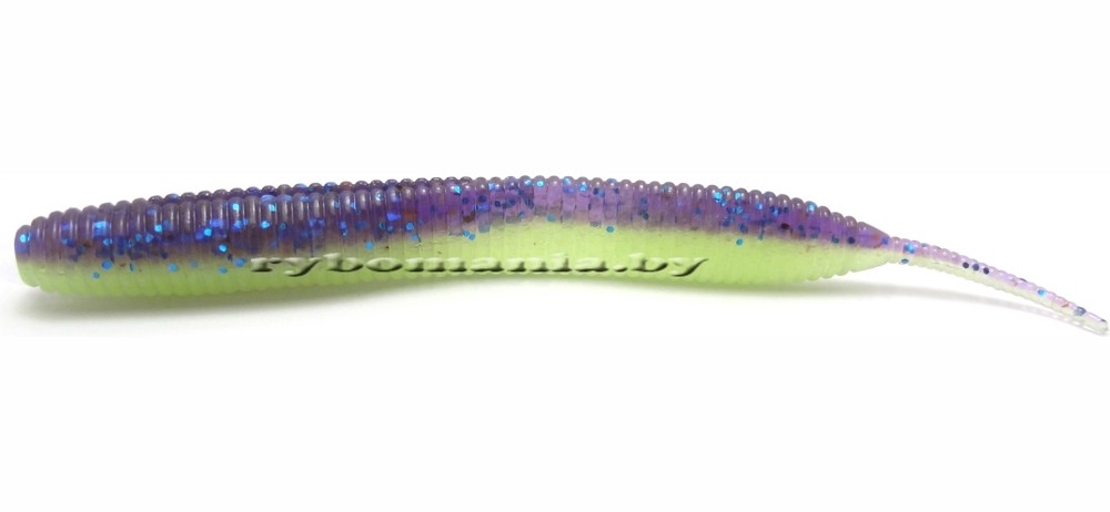  Keitech Sexy Impact 3.8" #PAL06T Violet Lime Belly
