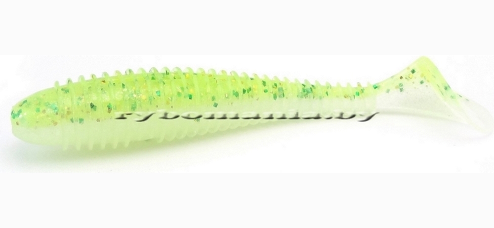  Keitech Swing Impact FAT 6.8" #PAL02T Lime Chart Shad