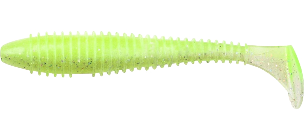  Keitech Swing Impact FAT 7.8" #484T Chartreuse Shad