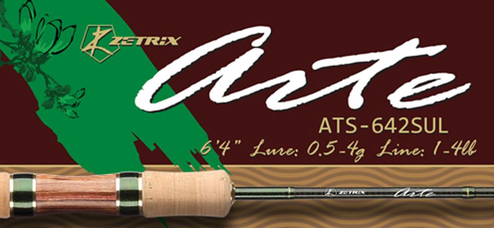  Zetrix Arte ATS-642SUL 1.93m 0.5-4g 1-4lb Reg.Fast