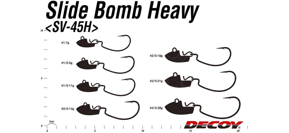 - Decoy SV-45H Slide Bomb Heavy #1/0-11g (3/)