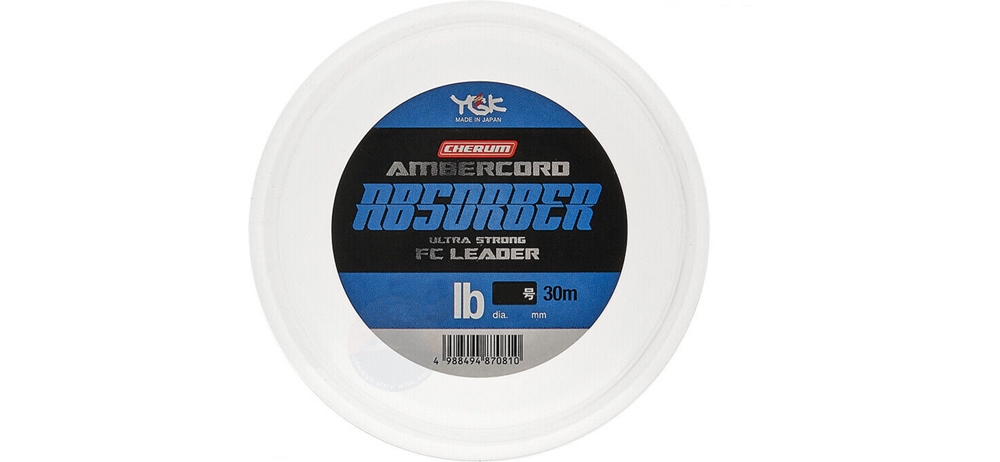  YGK Ambercord Absober Ultra Strong FC Leader 30m #0.4/0.104mm 2.4lb