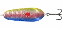 Блесна Kuusamo Rasanen 70/20 (бусинка) #GL/BLU/R/Ye-S, UV