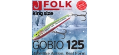 Воблер Folkfishing (Vib) Gobio 125мм 44гр #FVG-14- фото2