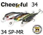 Воблер Pontoon 21 Cheerful 34SP-MR