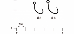 Крючки одинарные Decoy Type X Area Hook JOVE #8 (12шт в уп)- фото3