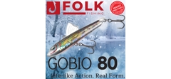 Воблер Folkfishing (Vib) Gobio 80мм 20гр #FVG-01- фото2