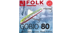 Воблер Folkfishing (Vib) Gobio 80мм 20гр #FVG-14- фото2