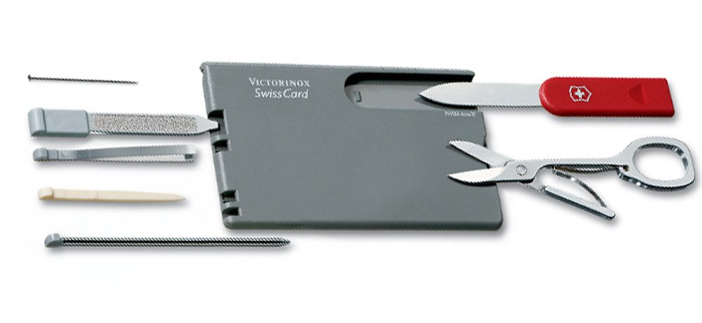 Нож Victorinox Набор Victorinox 0.7106.V Swiss Card (в чехле)