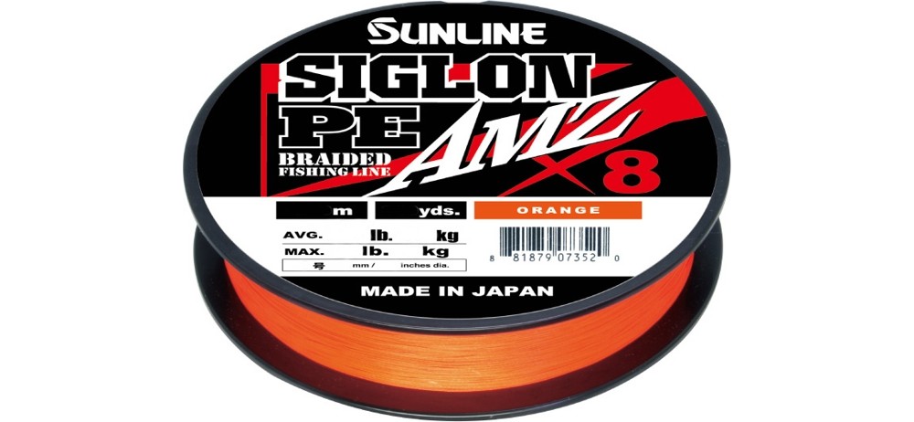  Sunline Siglon PE AMZ x8 150m #1.2/16lb (Orange) 