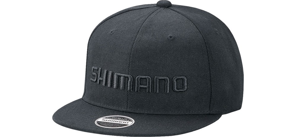 Бейсболка Shimano Flat Cap Regular (Black)