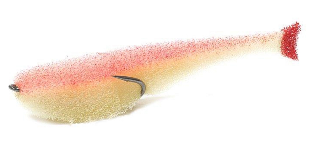 Поролоновая рыбка lex paralonium Classic Fish CD UV 11 WPNB (белое тело/розовая спина/красный хвост)