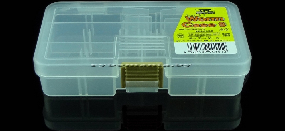Коробка Pontoon 21-Meiho Lures Chillout Box-Worm Case #S 138*77*31