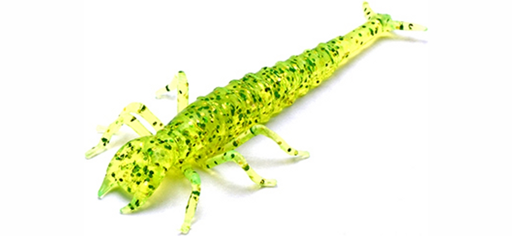 Силикон FishUp Diving Bug 2.0" (8шт) #026 - Flo Chartreuse/Green