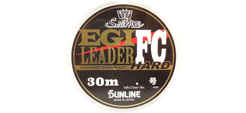  Sunline EGI LEADER FC HARD 30 #1.75/0.220mm 7lb (3.5 kg.)