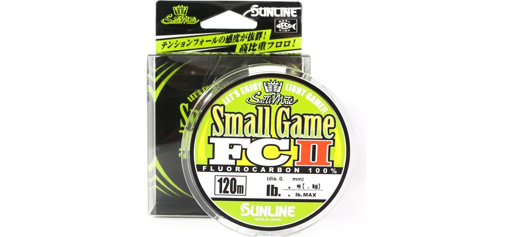 Флюорокарбон Sunline Small Game FC II 120м #0.5/2lb