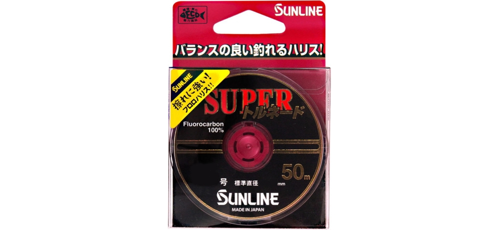 Флюорокарбон Sunline Super Tornado 50м #1.0/0.165mm 4lb