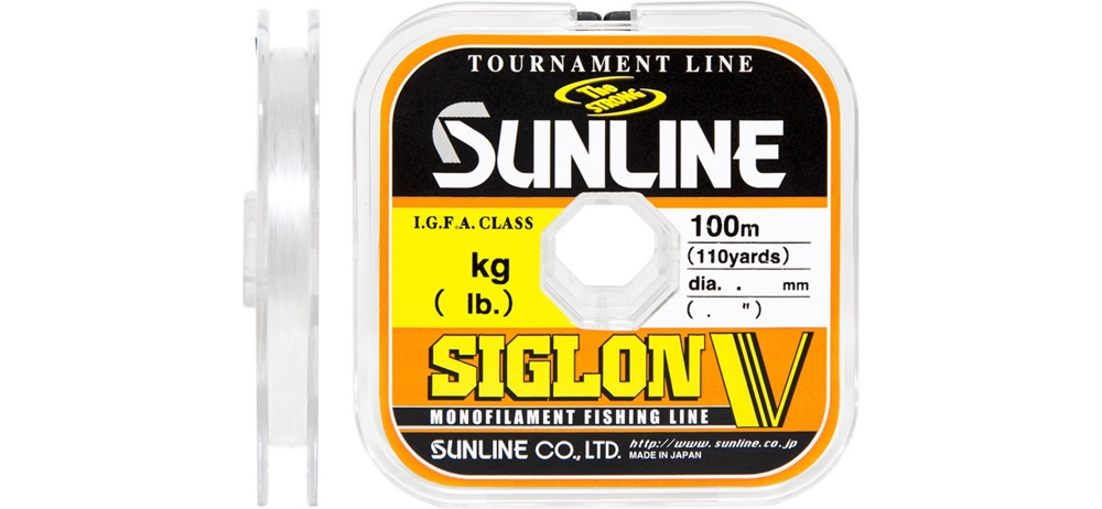 Леска Sunline Siglon V NEW 100м x10 0.148 