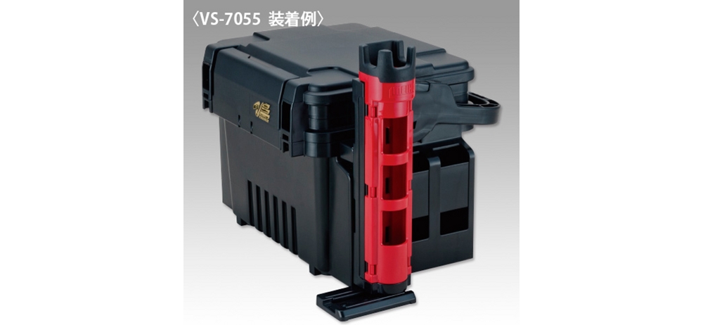 Держатель для удилища на ящик Meiho Rod Stand BM-230N #Black/Red