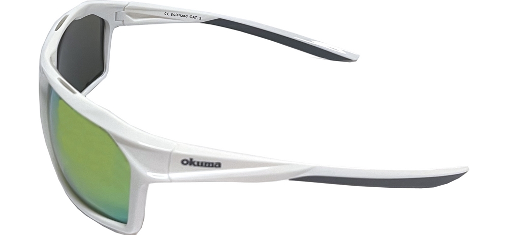  Okuma Type B Sun Glasses-Green Mirror Lens