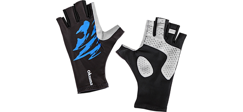 Перчатки Okuma sun protection fishing glove-L/XL