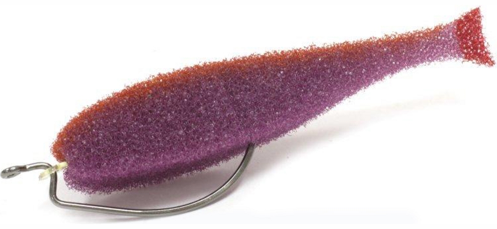 Поролоновая рыбка Lex Porolonium Classic Fish 8 OF2 POB (фиолетовое тело/оранжевая спина/красный хвост)
