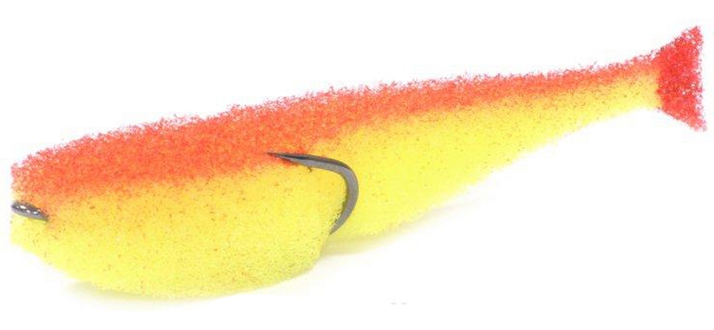 Поролоновая рыбка Lex Porolonium Classic Fish CD 7 YRB (желтое тело/красная спина/красный хвост)