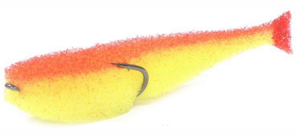 Поролоновая рыбка lex paralonium Classic Fish CD 10 YRB (желтое тело/красная спина/красный хвост)