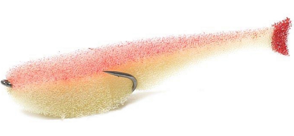 Поролоновая рыбка lex paralonium Classic Fish CD UV 7 WPNB (белое тело/розовая спина/красный хвост)