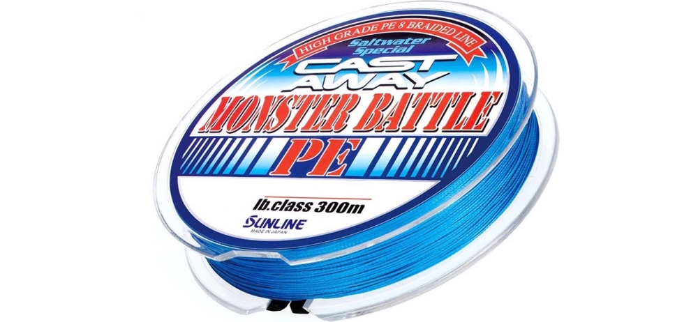 Шнур Sunline  SWS Cast Away Monster Battle PE 300m #6.0/90lb