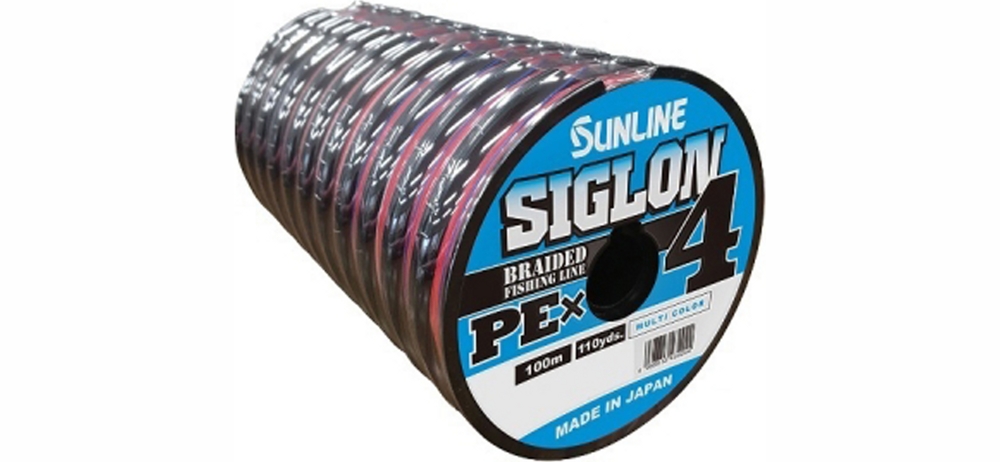 Шнур Sunline Siglon PE х4 100m (мульти.) #4.0/0.342mm 60lb/27.0kg
