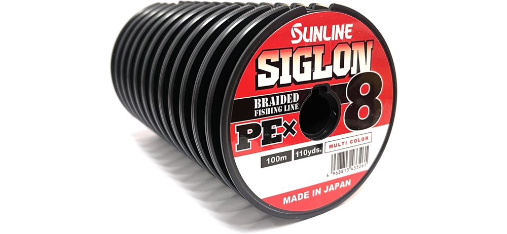  Sunline Siglon PE 8 100m (.) #0.3/0.094mm 5lb/2.1kg