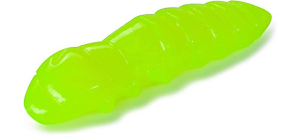 Силикон FishUp Pupa 1.2" (10шт в уп.) #111 - Hot Chartreuse