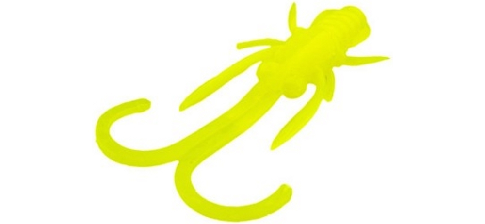 Силикон FishUp Baffi Fly (Cheese) 1.5" (10шт в уп.) #111 - Hot Chartreuse