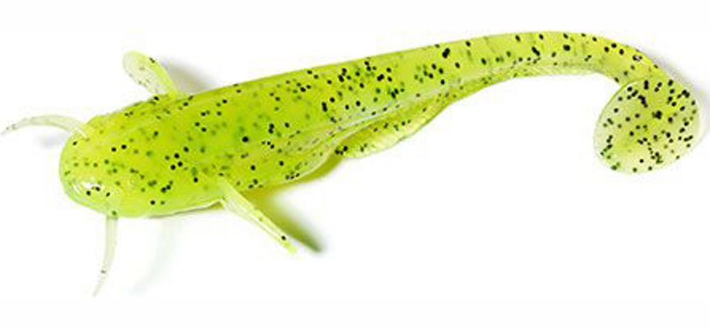 Силикон FishUp Catfish 3.0" (8шт) #055 - Chartreuse/Black
