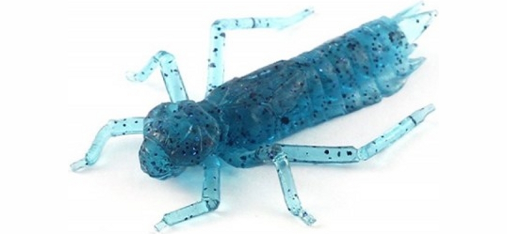 Силикон FishUp Dragonfly 1.0" (10шт) #051 - Blue Craw/Navy