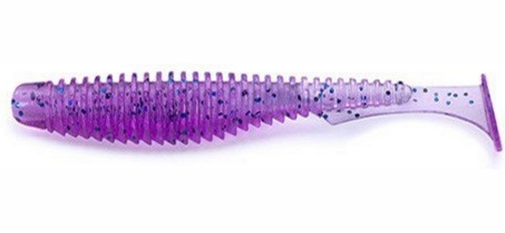 Силикон FishUp U-Shad 3.5'' (8шт) #014 - Violet/Blue