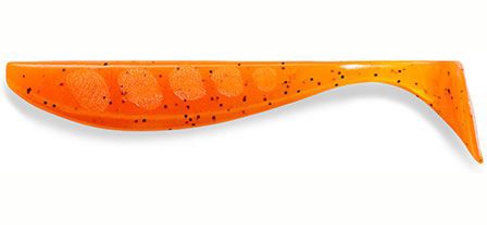 Силикон FishUp Wizzle Shad 3.0" (8шт) #049 - Orange Pumpkin/Black