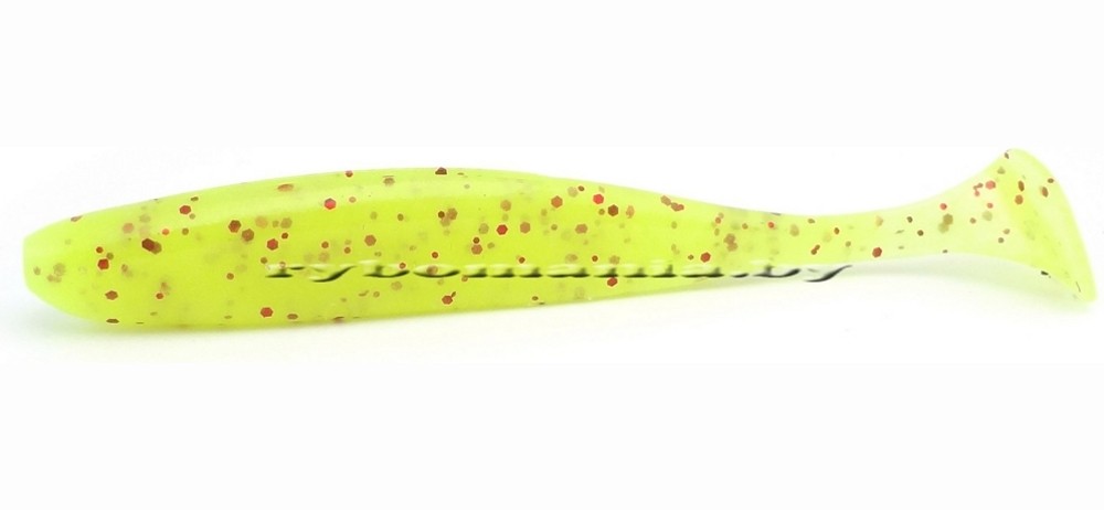  Keitech Easy Shiner 6.5" #PAL01S Chartreuse Red Flake