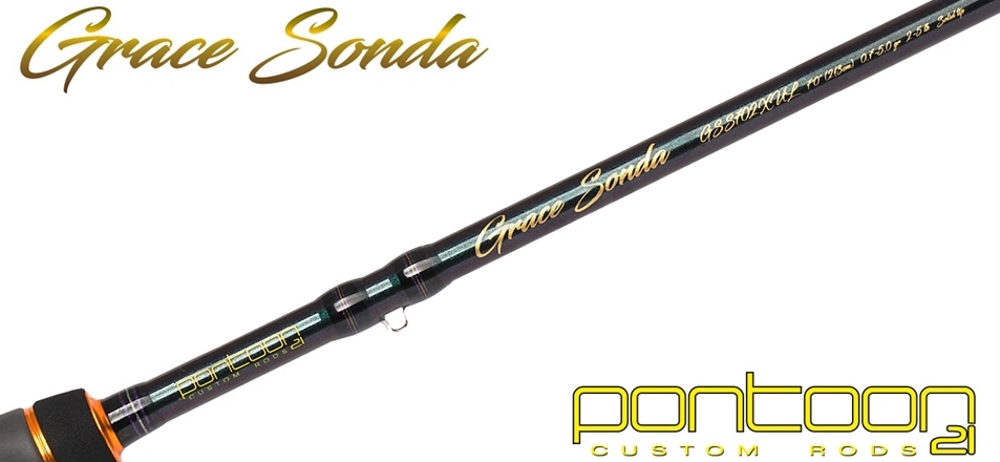 Спиннинг Pontoon 21 Grace Sonda GSS722L 2.18m 1.7-10.5g 4-8lb Fast